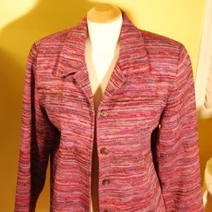 Lavender/Heather toned jacket by Coldwater Creek